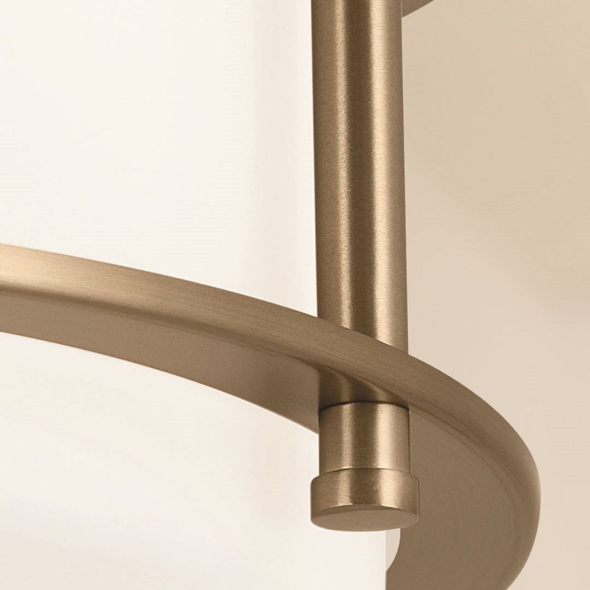Brit 12 in. 2 Lights Flush Mount Light Champagne Bronze Finish - Bees Lighting