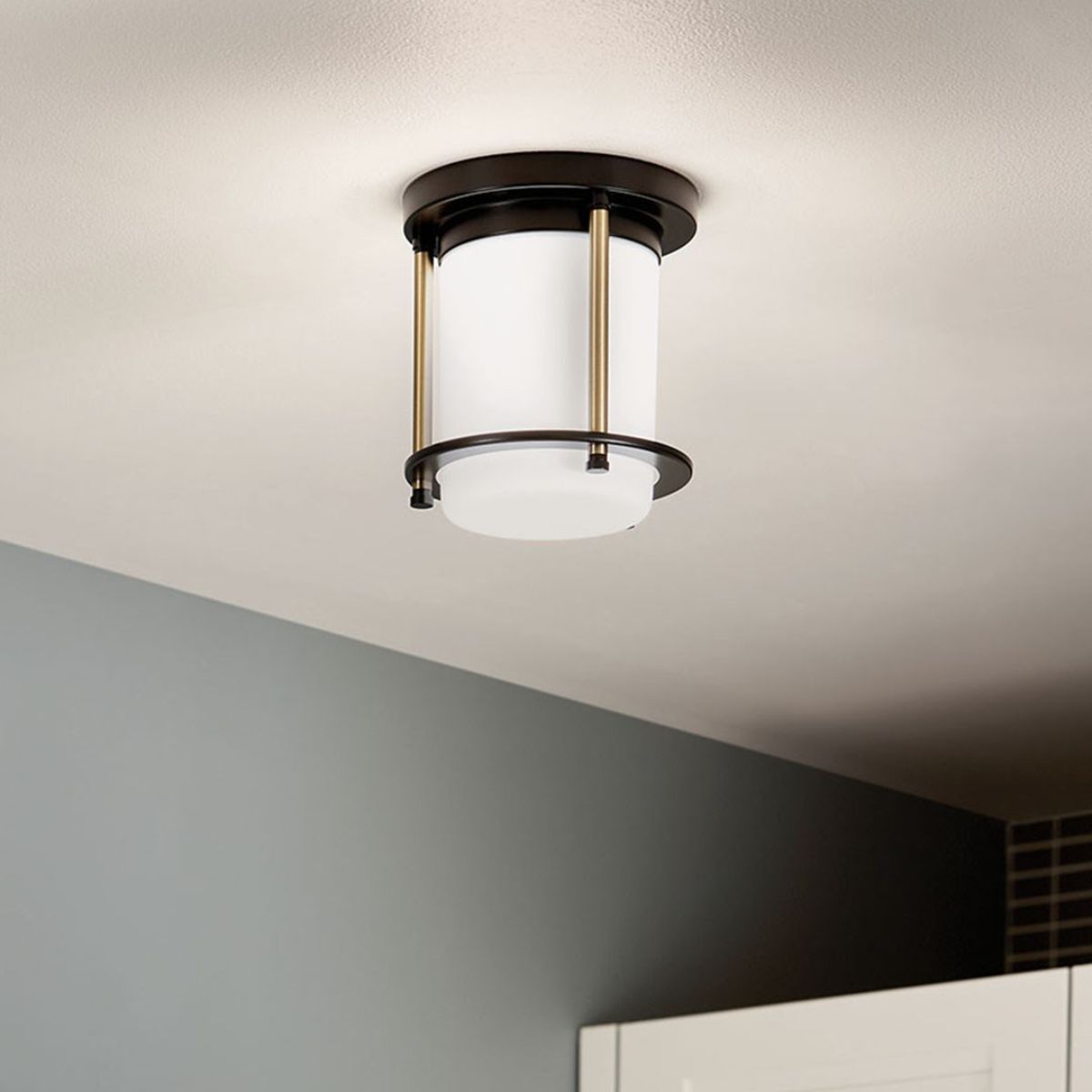 Brit 8 in. Flush Mount Light