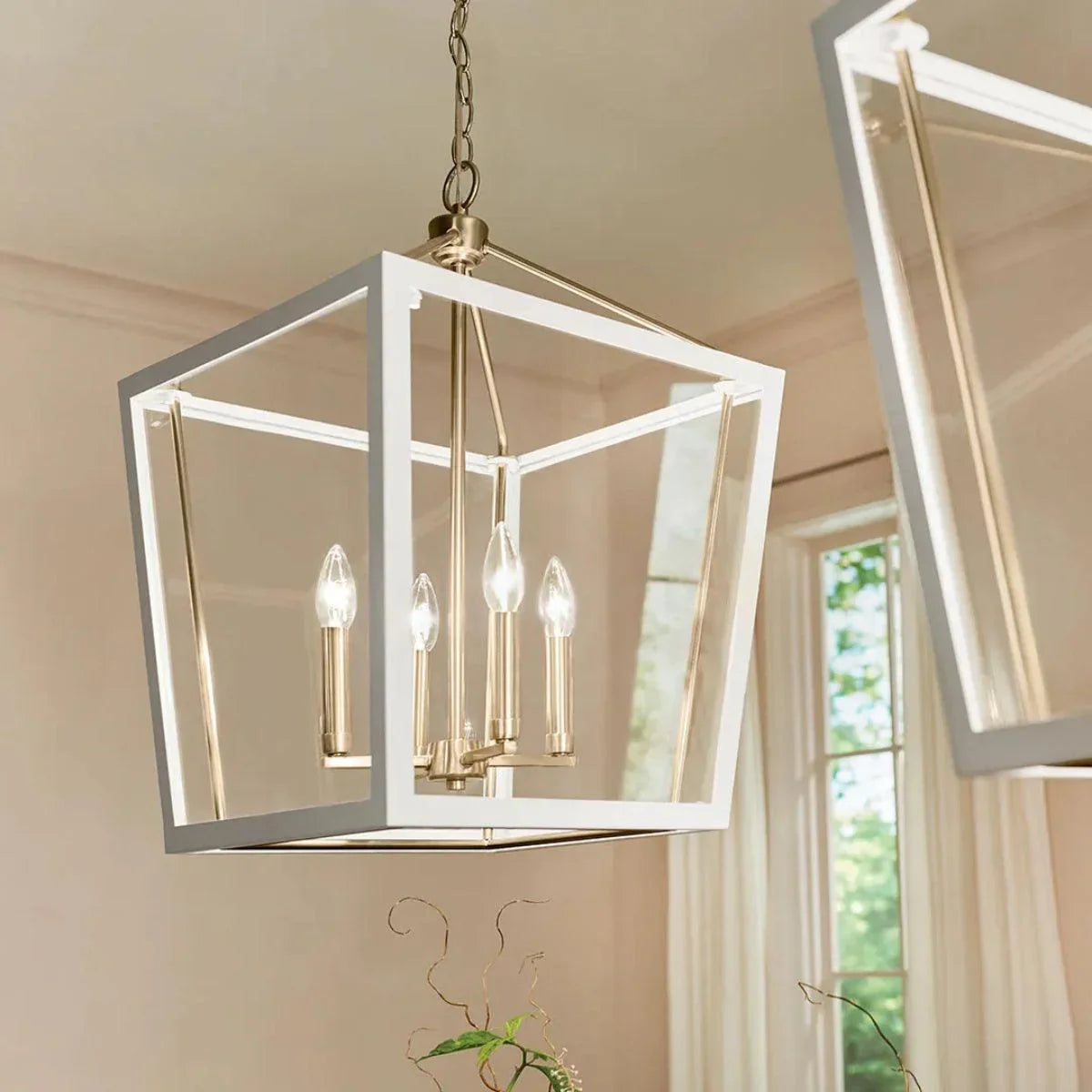 Delvin 4-Light Pendant Light - Bees Lighting