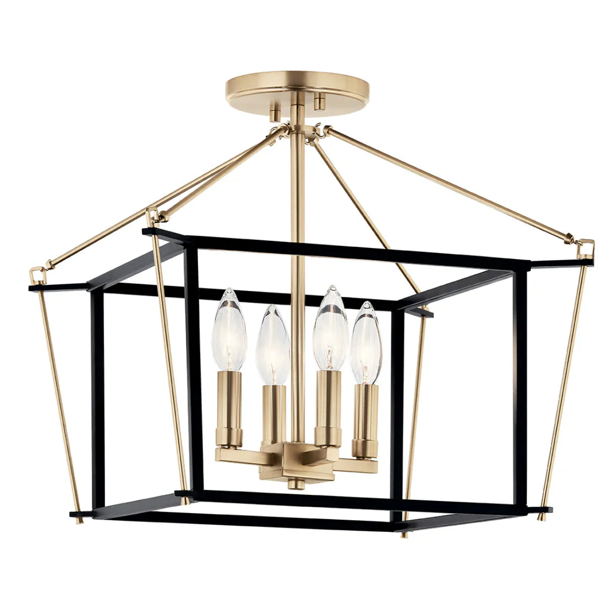 Eisley 4-Light Semi-Flush Mount Light