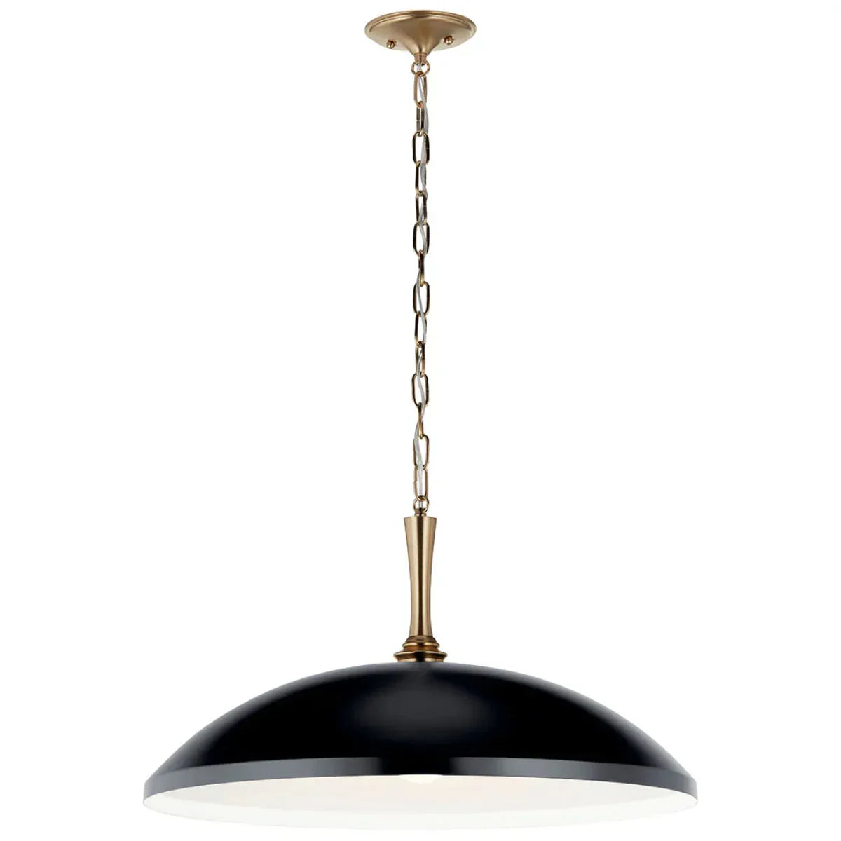 Delarosa Pendant Light with Metal Dome - Bees Lighting