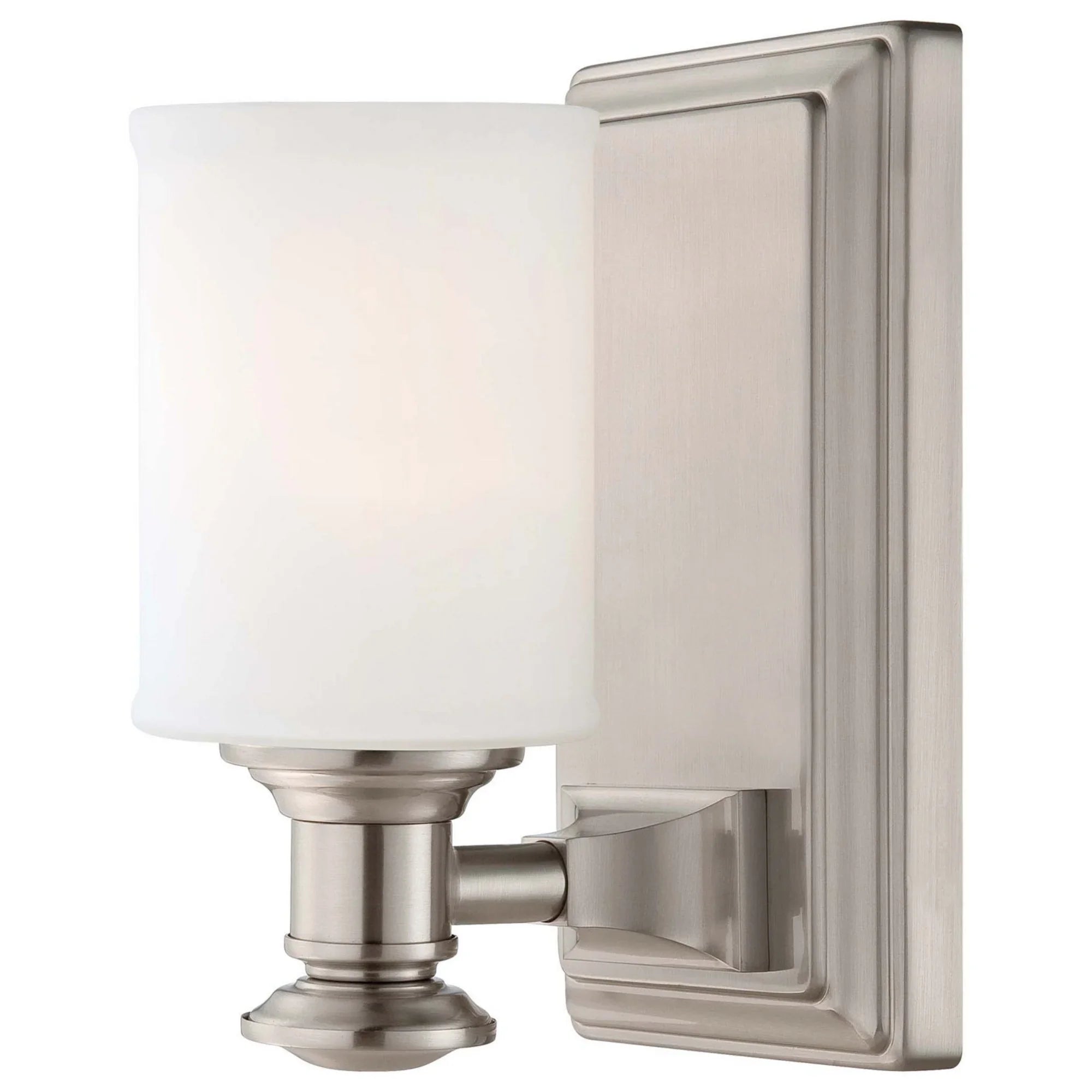 Harbour Point 12" Bathroom Vanity Light, Brushed Nickel Finish - Bees Lighting