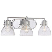 23" 3-Light Bath Vanity, Chrome Finish - Bees Lighting