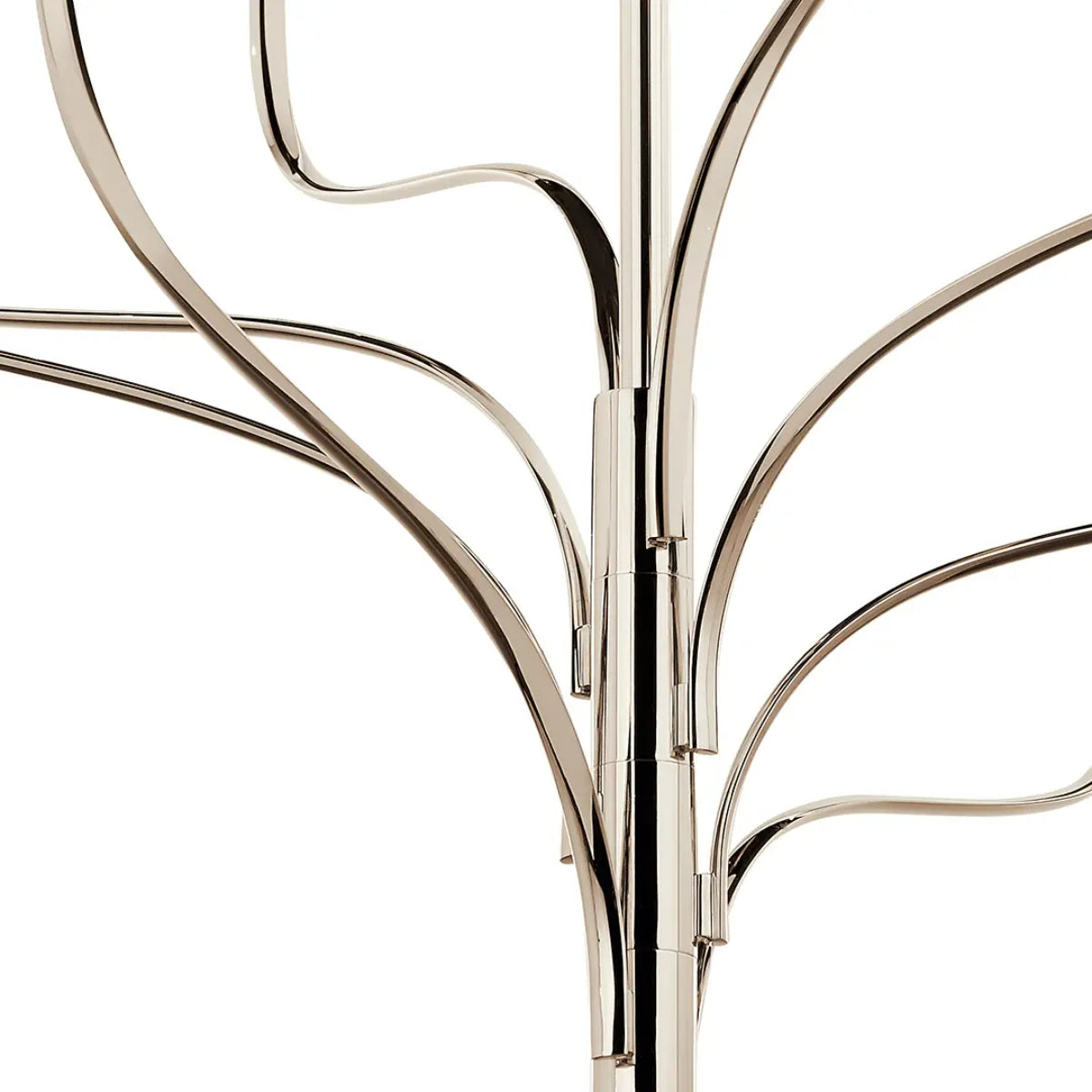 Livadia 48" 8-Light Chandelier, Polished nickel Finish - Bees Lighting