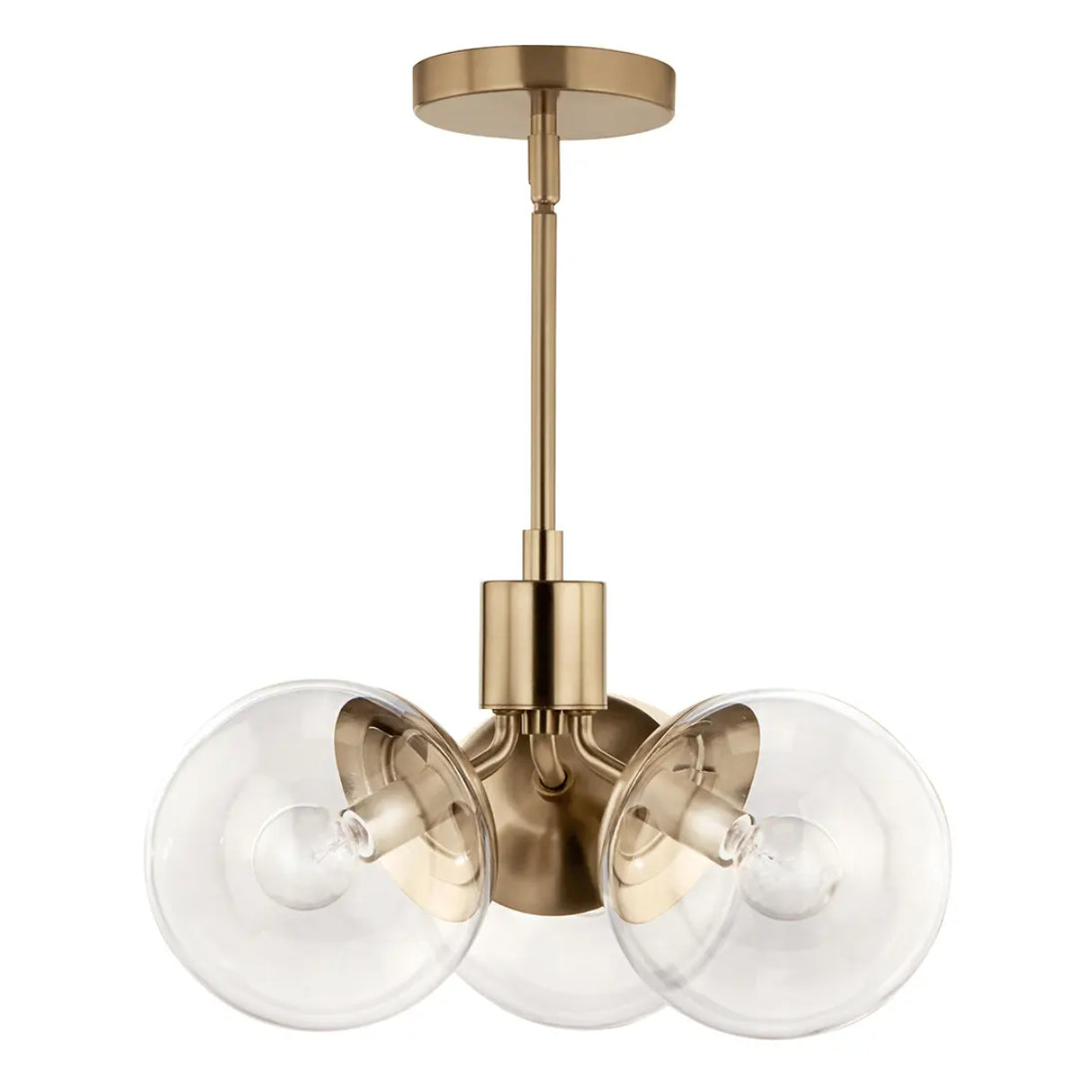 Silvarious 16.5" 3 Light Convertible Pendant - Bees Lighting