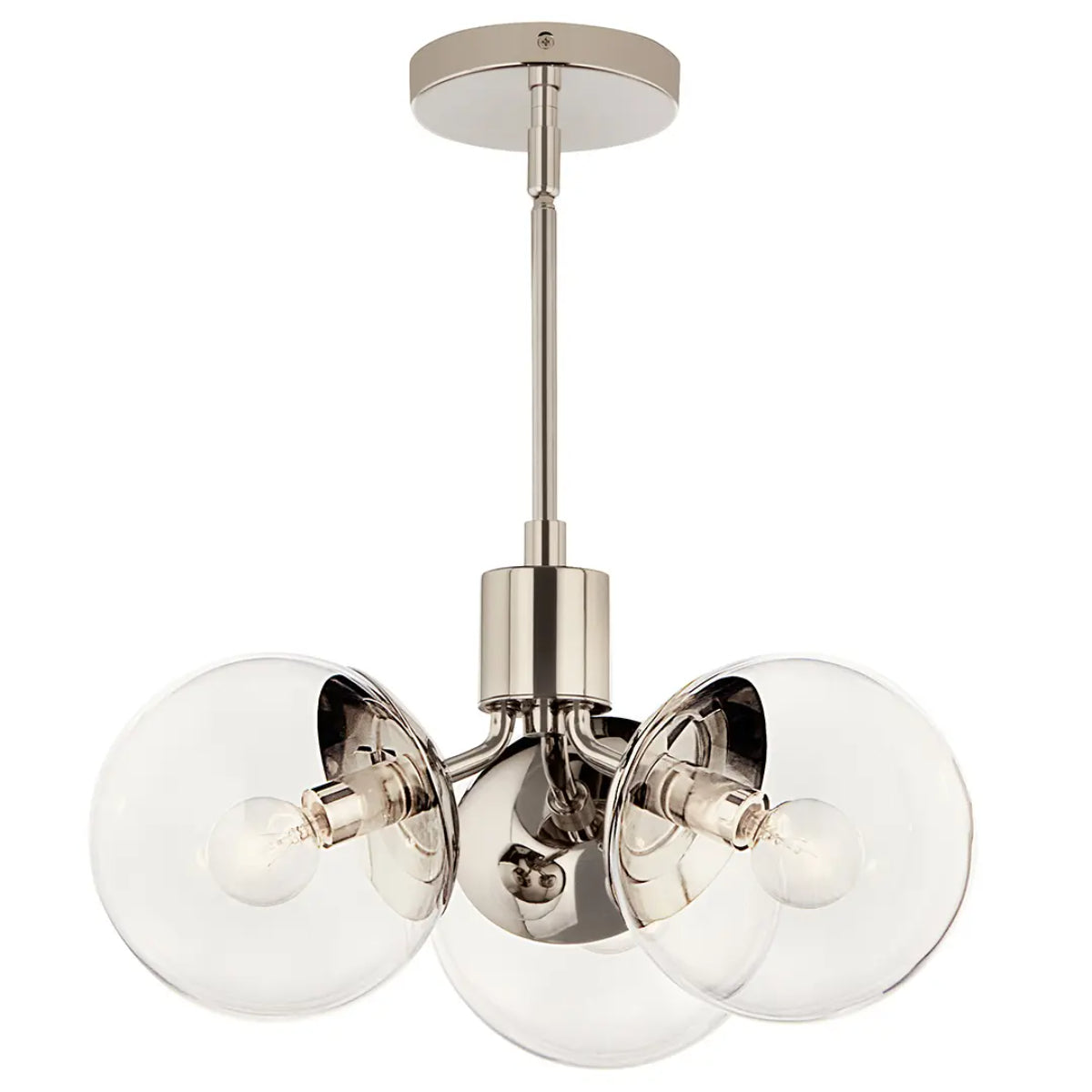 Silvarious 16.5" 3 Light Convertible Pendant - Bees Lighting