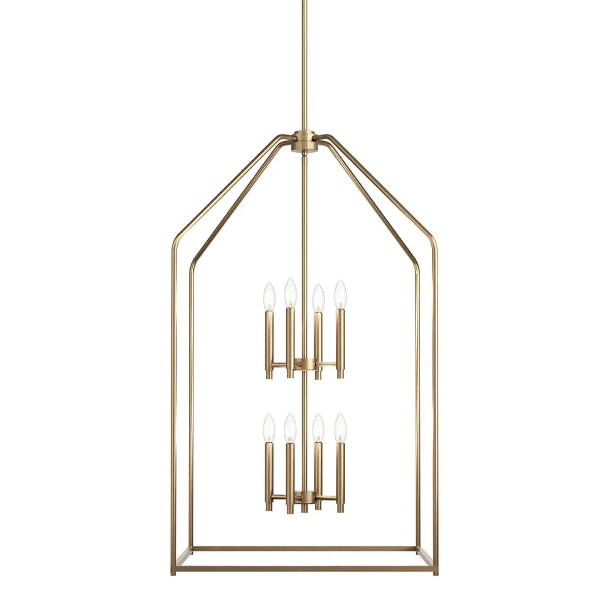 Madden 24" 8-Light Pendant Light, Champagne Bronze Finish - Bees Lighting
