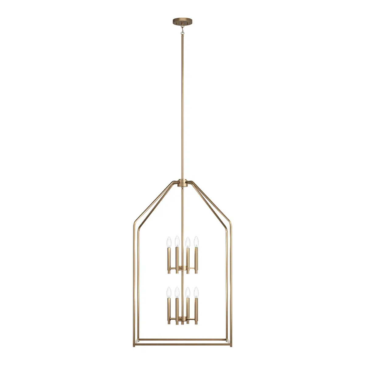 Madden 24" 8-Light Pendant Light, Champagne Bronze Finish - Bees Lighting