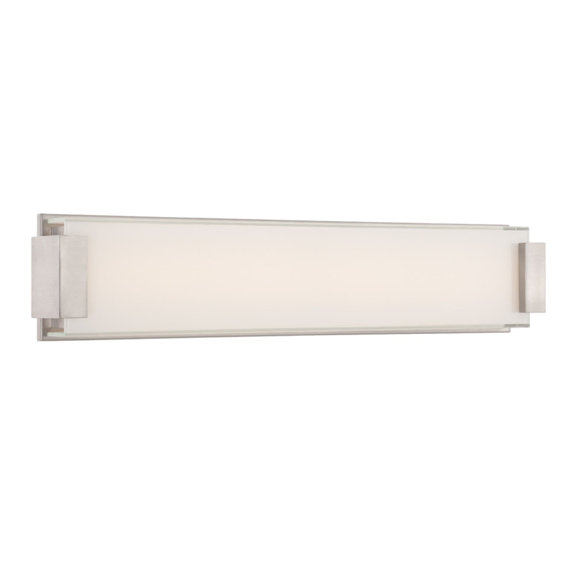 Polar 26" LED Bath & Vanity Light, Brushed Nickel Finish - Bees Lighting
