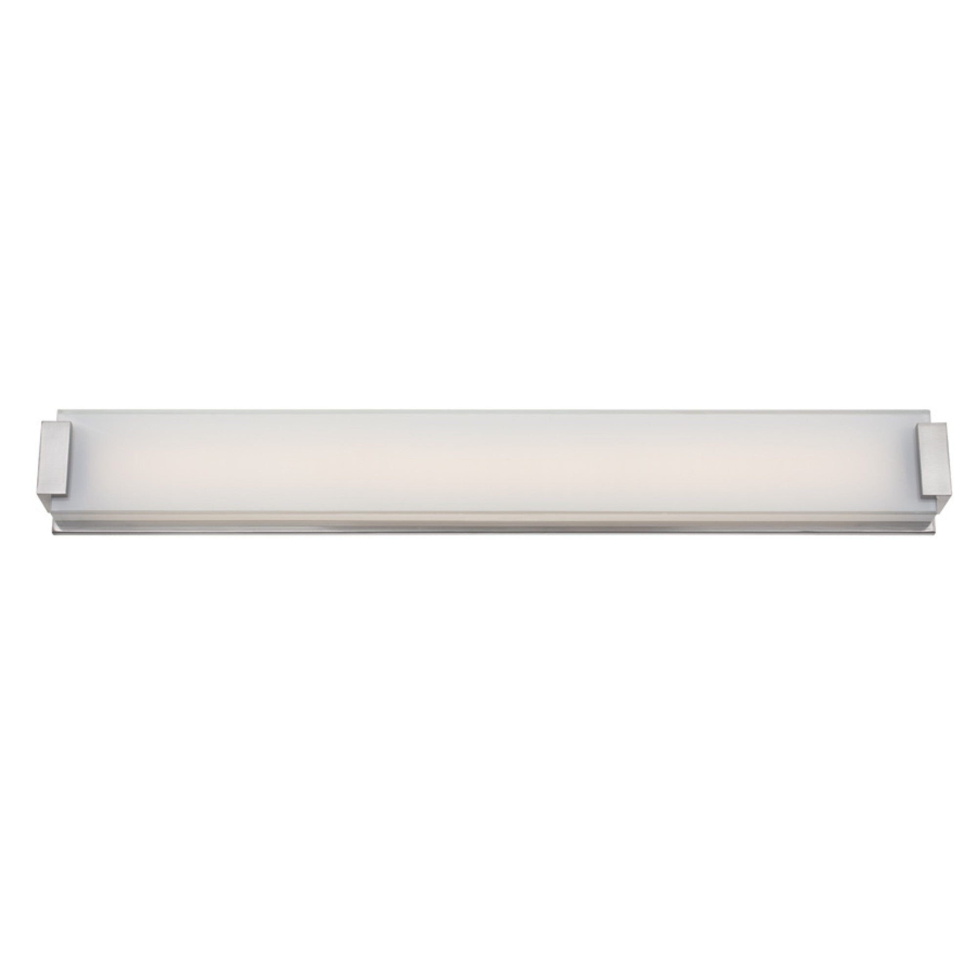 Polar 40" LED Bath & Vanity Light, Brushed Nickel Finish - Bees Lighting