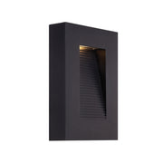 Urban 10" LED Outdoor Wall Sconce, Black Finish - Bees Lighting