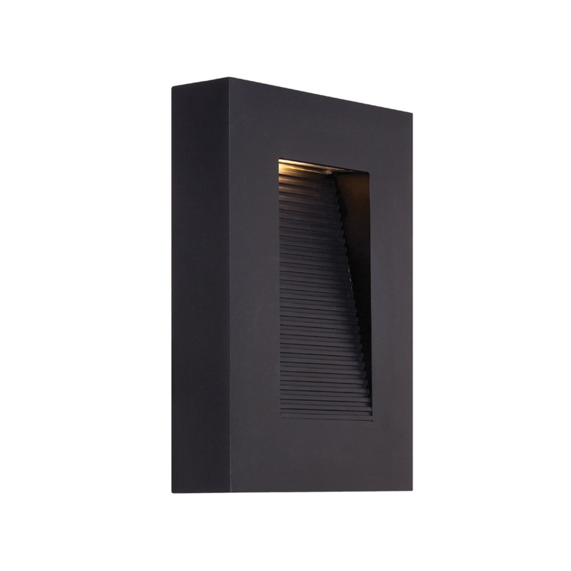 Urban 10" LED Outdoor Wall Sconce, Black Finish - Bees Lighting