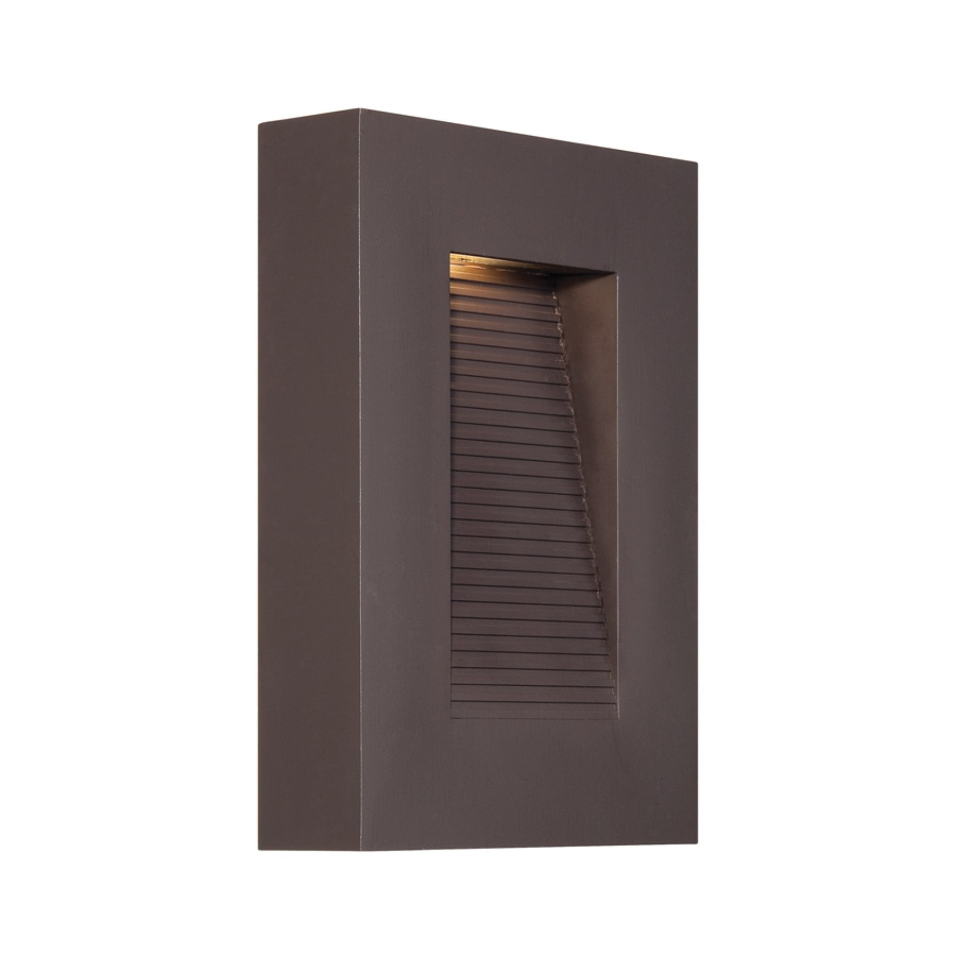 Urban 10" LED Outdoor Wall Sconce, Bronze Finish - Bees Lighting