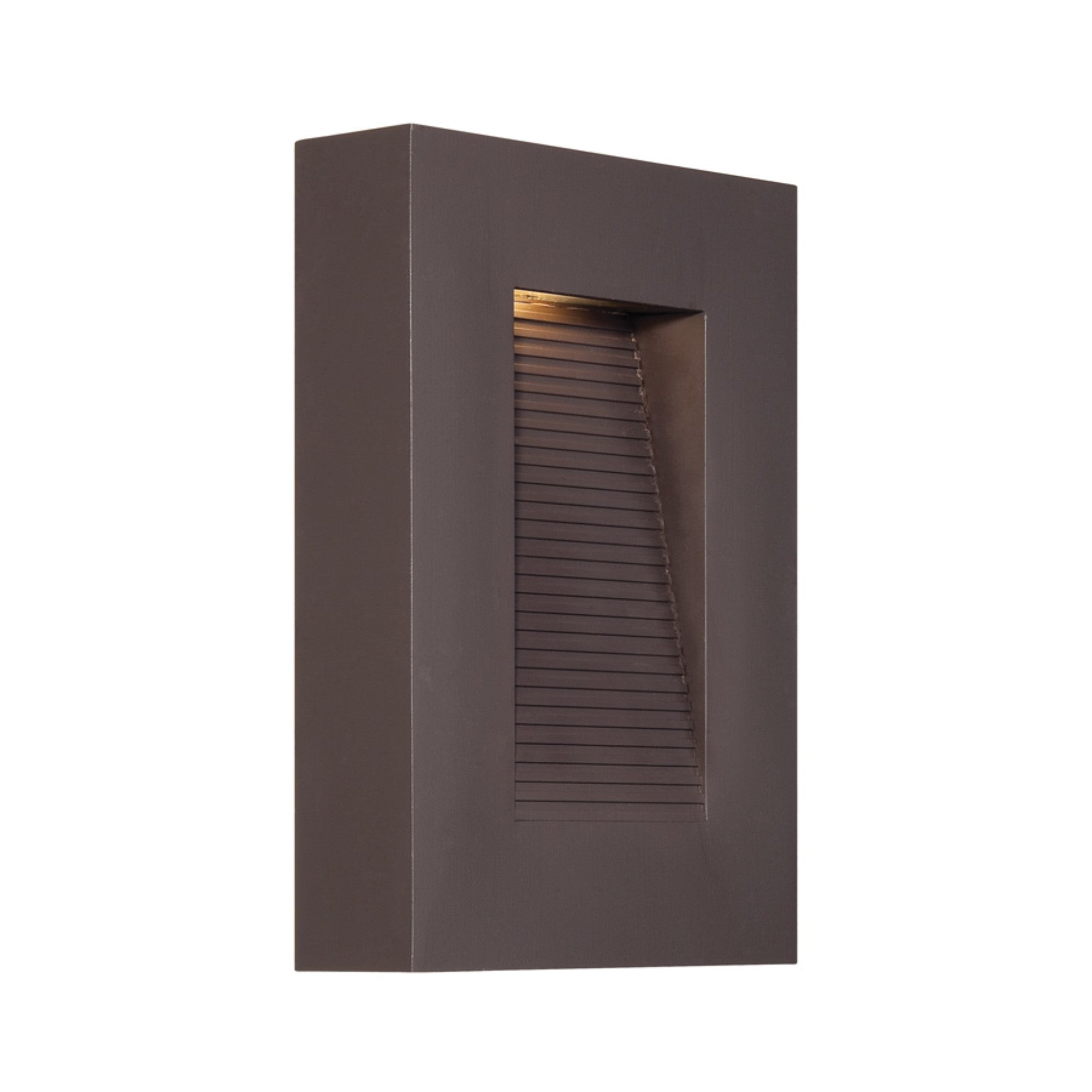 Urban 10" LED Outdoor Wall Sconce, Bronze Finish - Bees Lighting