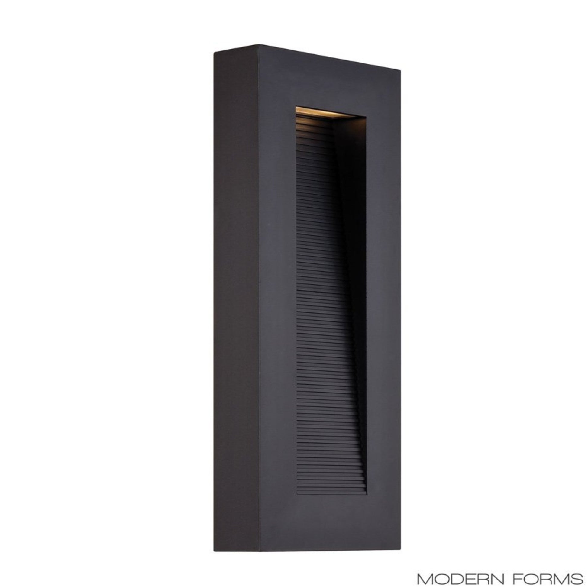 Urban 16" LED Outdoor Wall Sconce, Black Finish - Bees Lighting