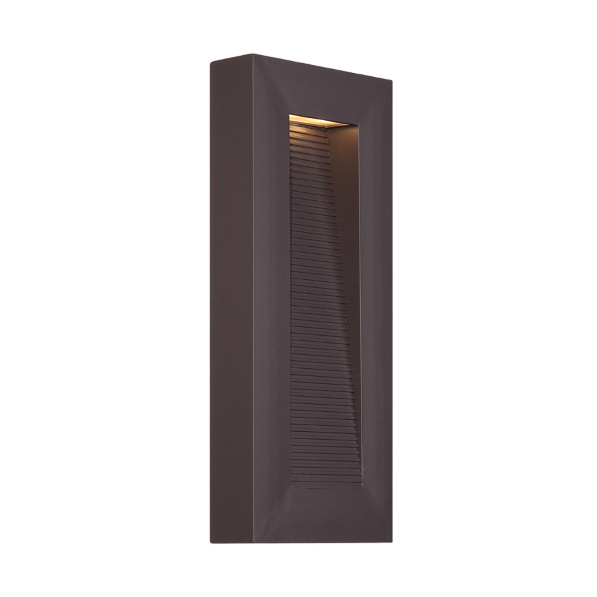 Urban 16" LED Outdoor Wall Sconce, Bronze Finish - Bees Lighting