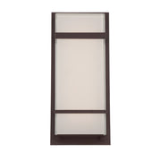 Phantom 16" LED Outdoor Wall Sconce, Bronze Finish - Bees Lighting