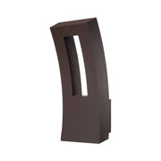 Dawn 16" LED Outdoor Wall Sconce, Bronze Finish - Bees Lighting