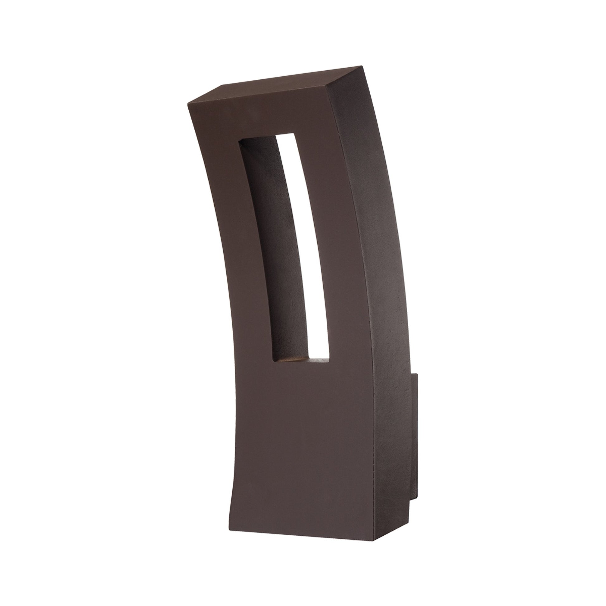 Dawn 16" LED Outdoor Wall Sconce, Bronze Finish - Bees Lighting