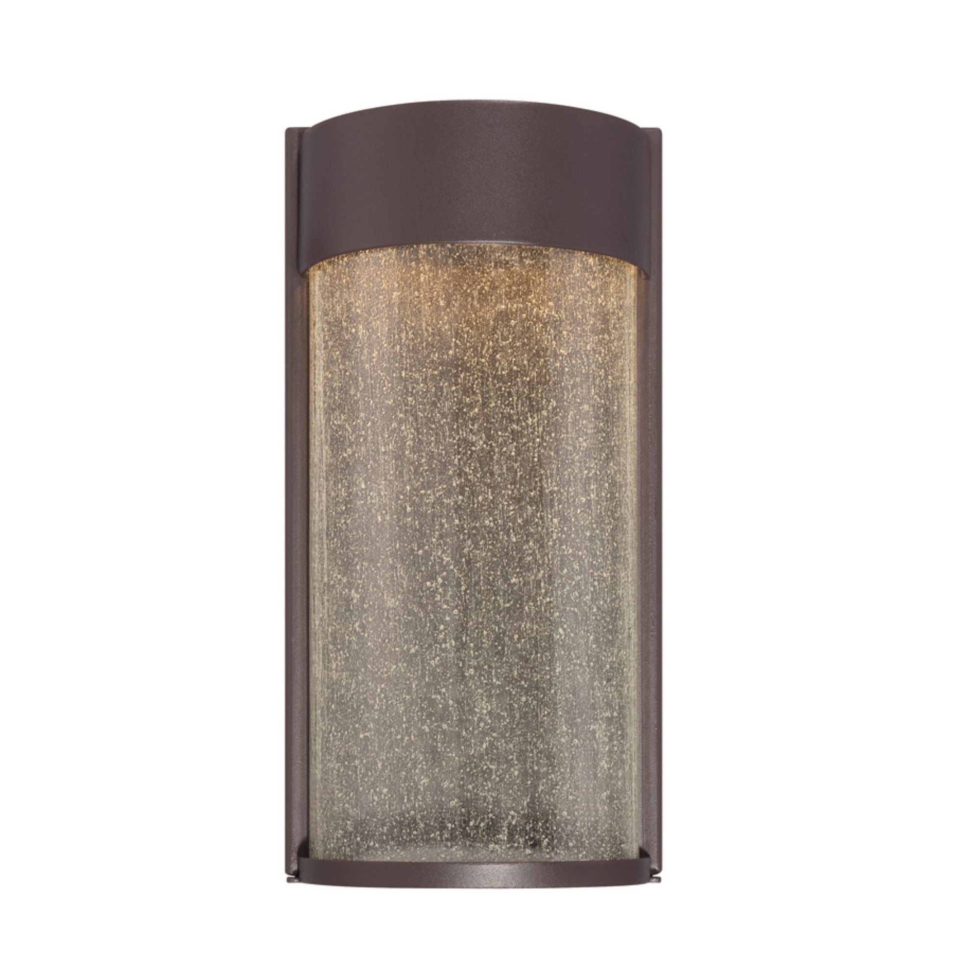 Rain 12" LED Outdoor Wall Sconce, Bronze Finish - Bees Lighting