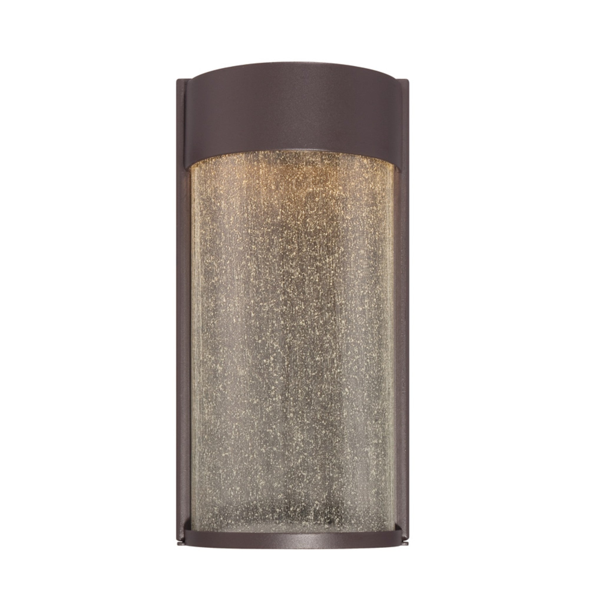 Rain 12" LED Outdoor Wall Sconce, Bronze Finish - Bees Lighting