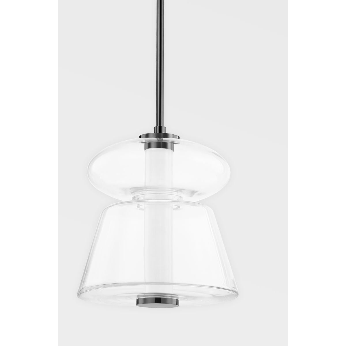 Palermo 13 in. LED Pendant Light Black finish - Bees Lighting
