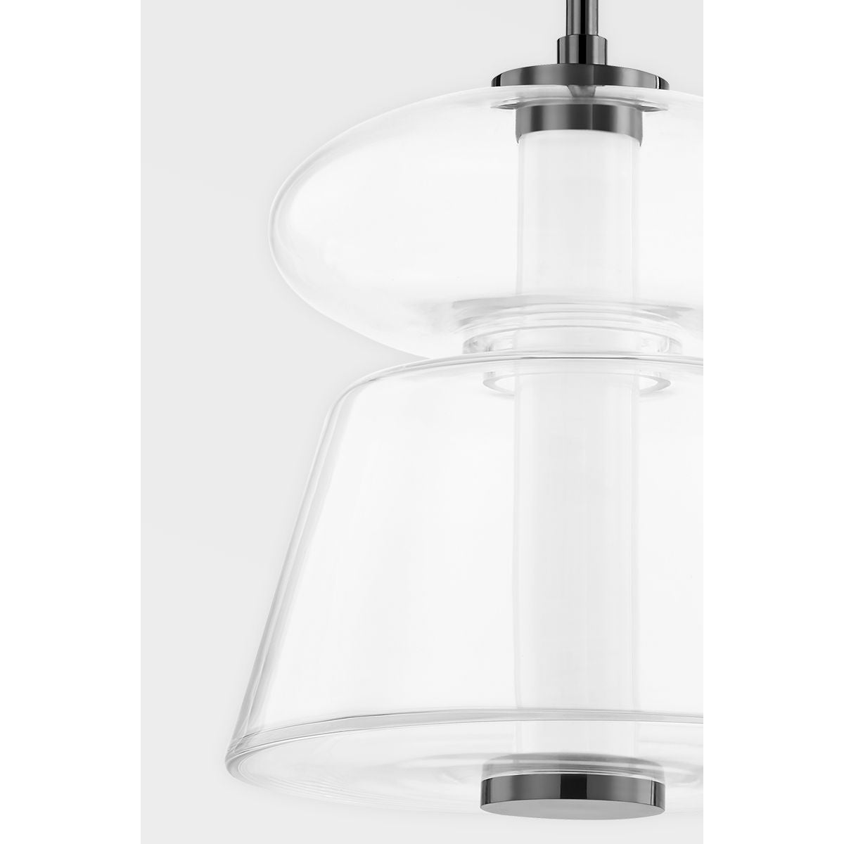 Palermo 13 in. LED Pendant Light Black finish - Bees Lighting