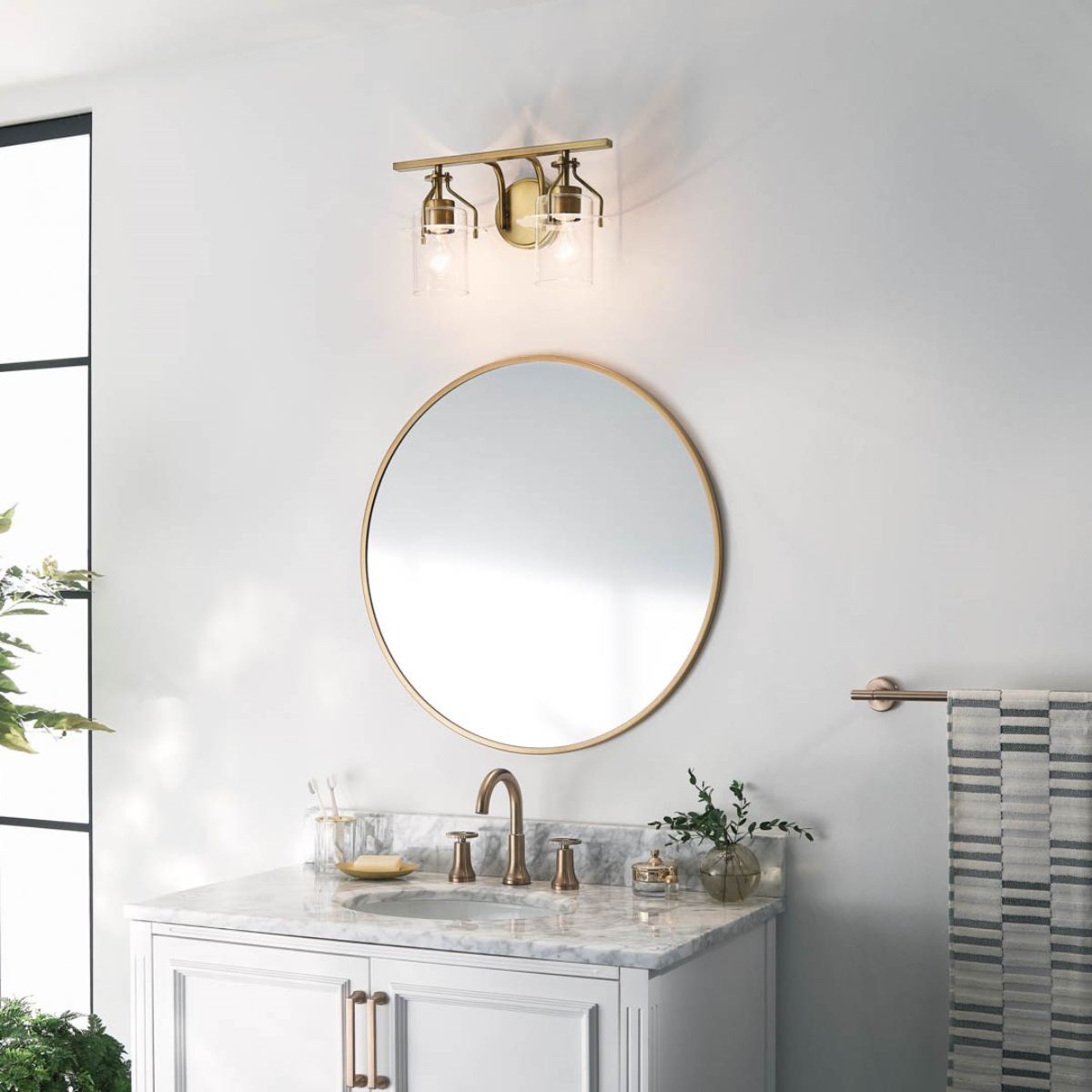 Everett Vanity Light - Bees Lighting