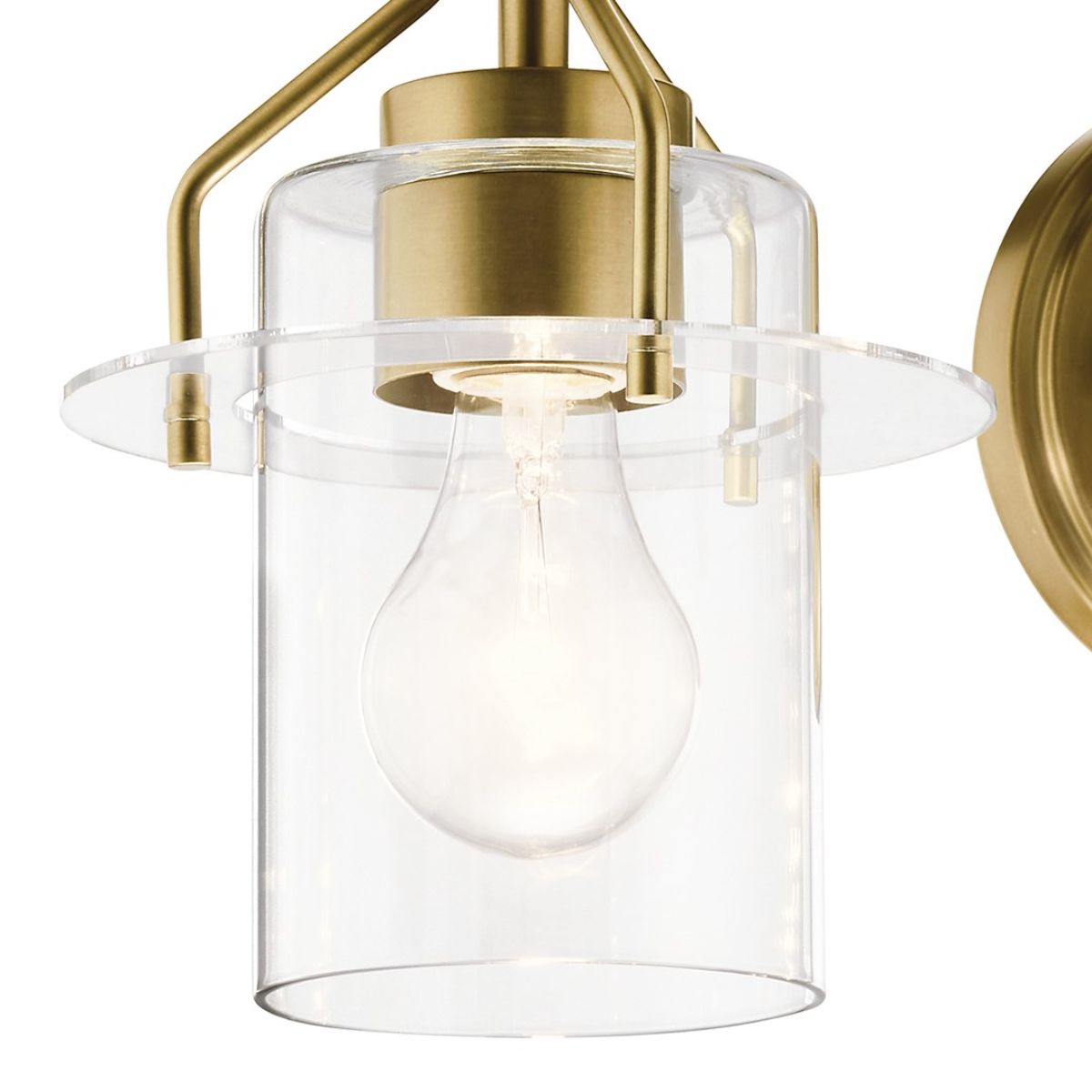 Everett 24 in. 3 Lights Vanity Light Brushed Brass finish - Bees Lighting