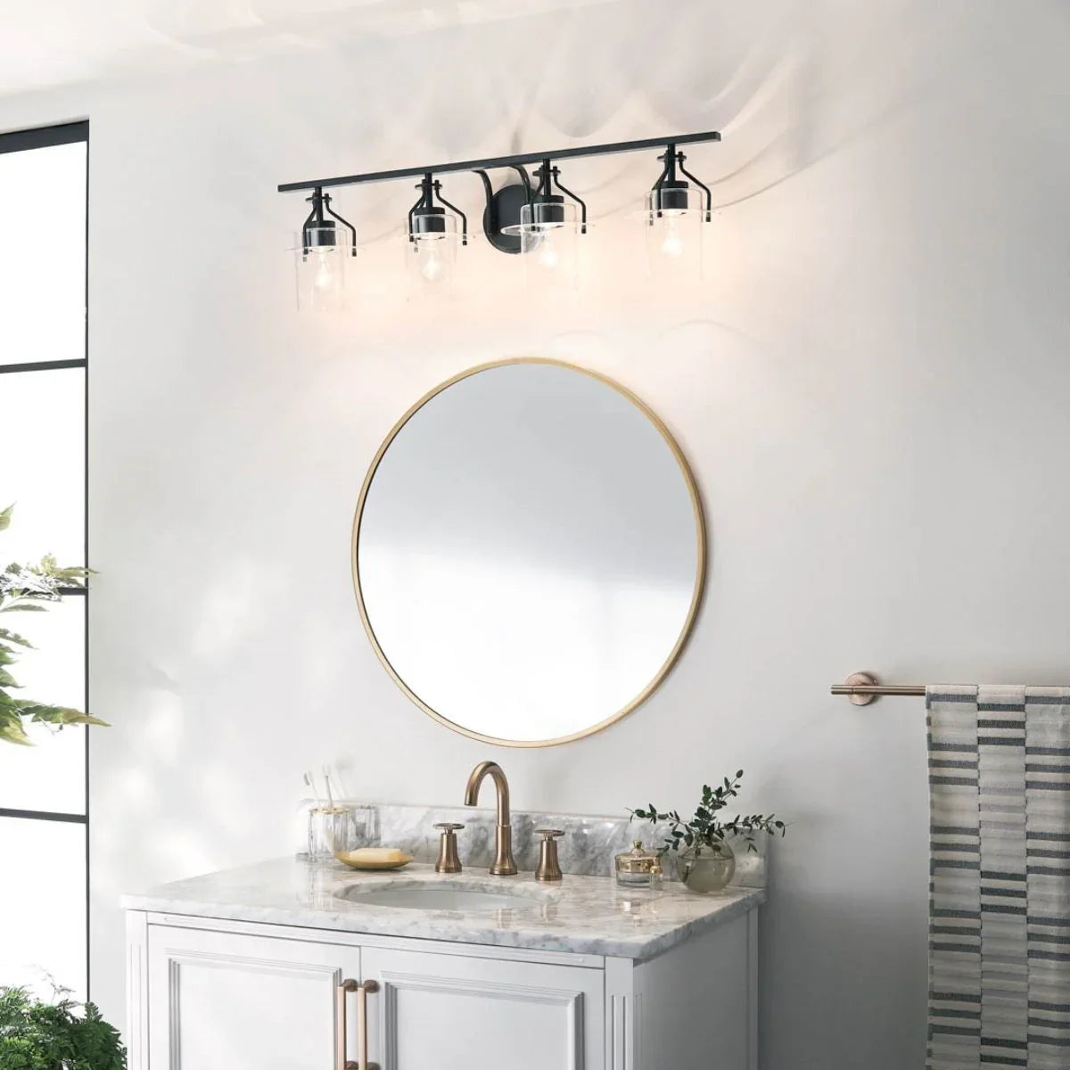 Everett Vanity Light - Bees Lighting