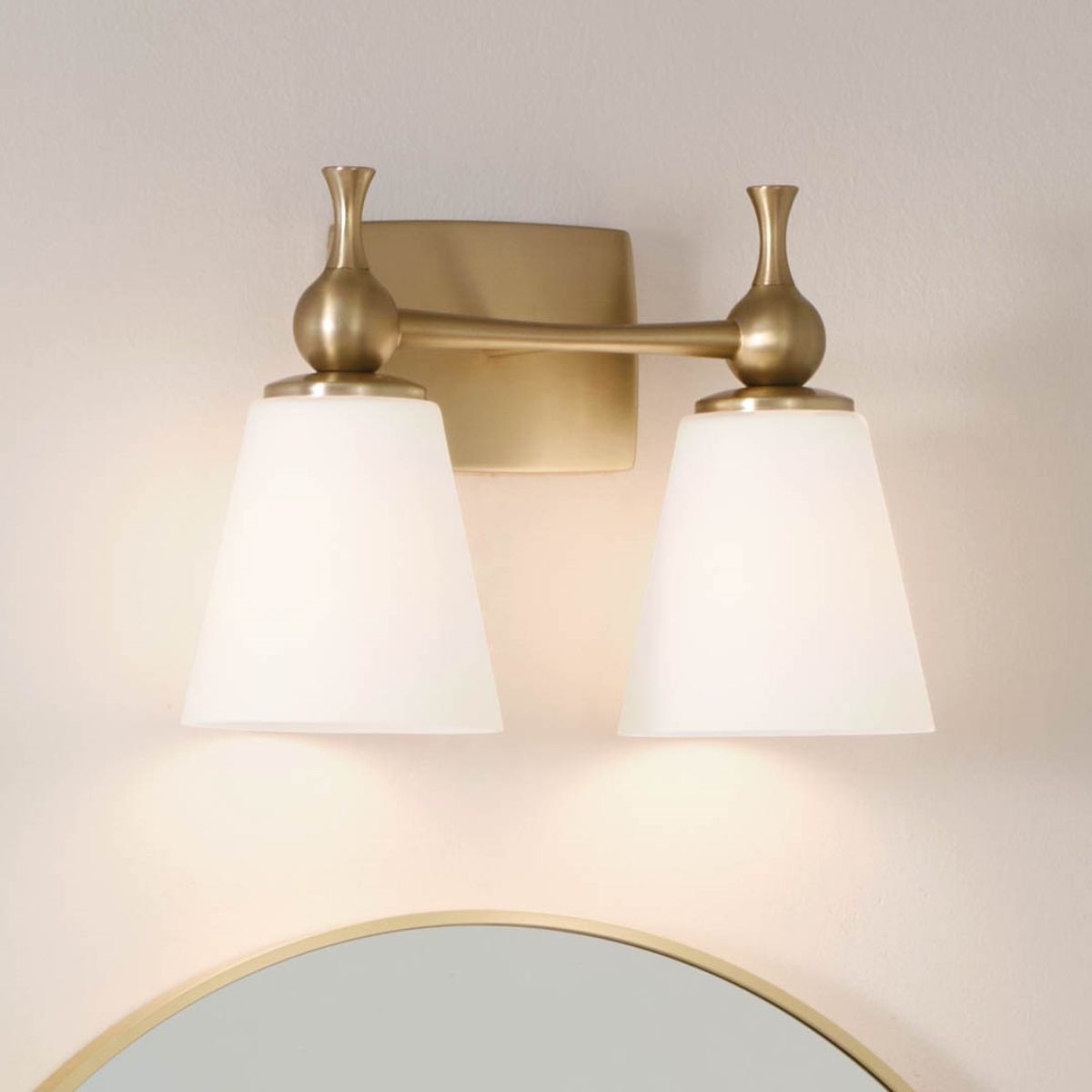 Cosabella 15 in. 2 Lights Vanity Light Bronze finish - Bees Lighting