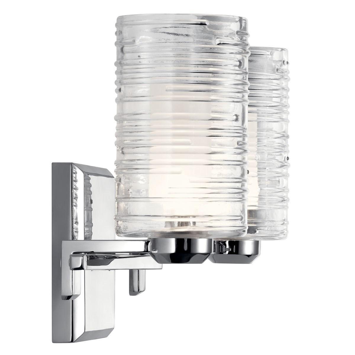 Giarosa 15 in. 2 Lights Vanity Light Chrome Finish - Bees Lighting