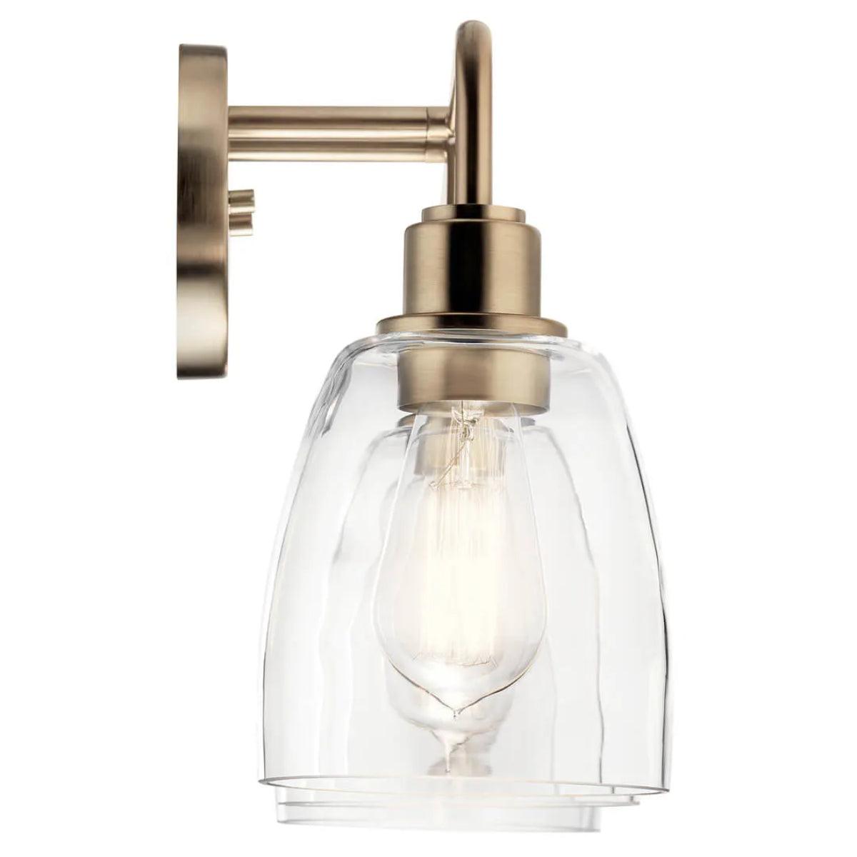 Meller 24 In 3-Lights Bathroom Vanity Light, Bronze Finish - Bees Lighting