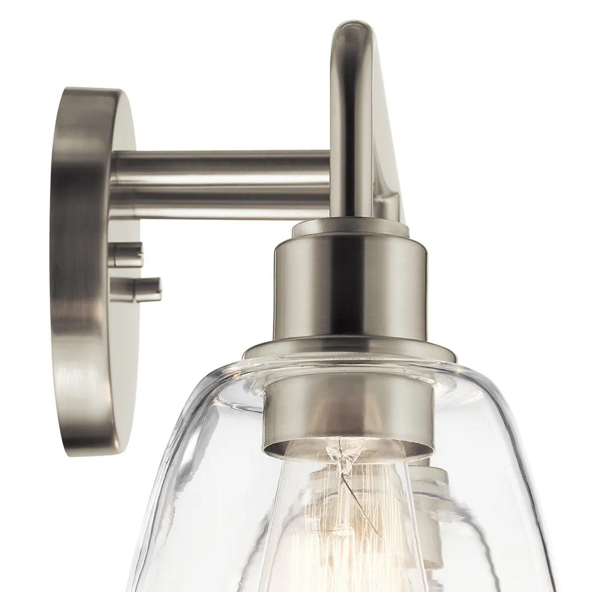 Meller 24 In 3-Lights Bathroom Vanity Light, Brushed Nickel Finish - Bees Lighting