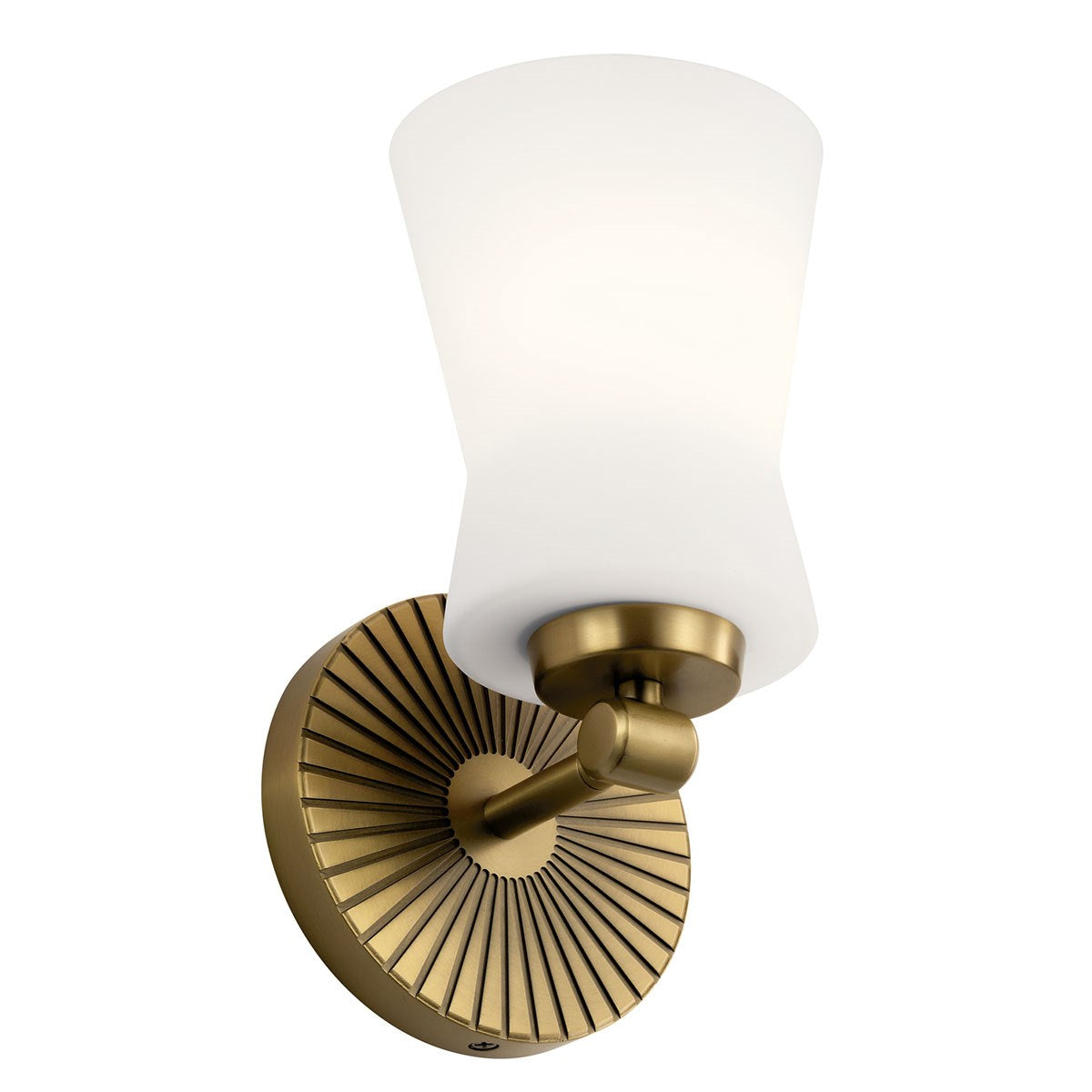 Brianne 10 in. Armed Sconce Brass Finish - Bees Lighting