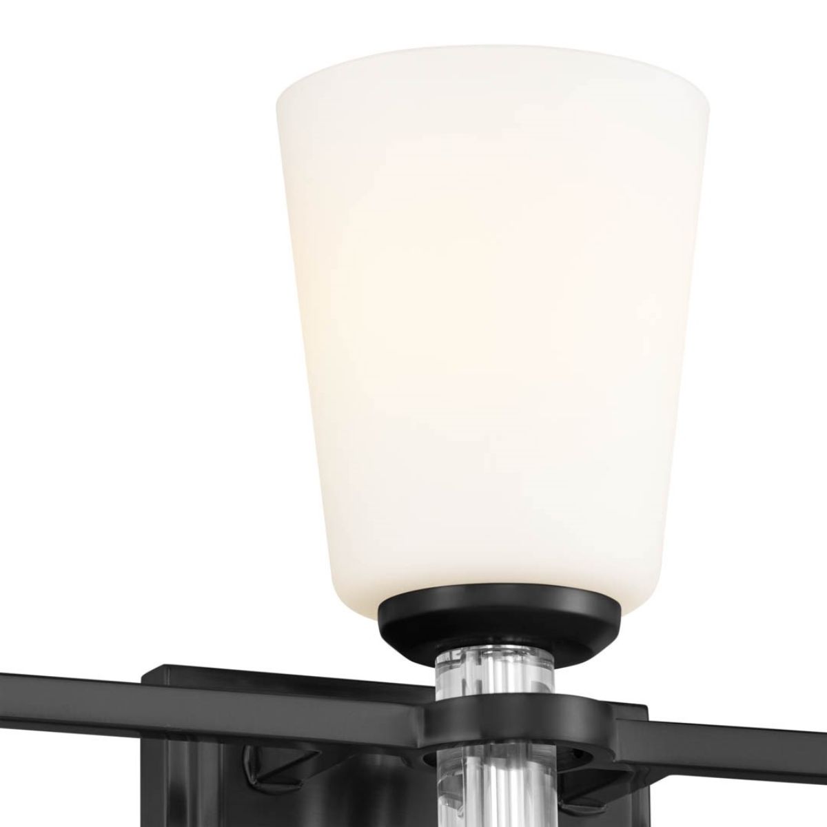Rosalind 24 in. 3 Lights Vanity Light Black finish - Bees Lighting