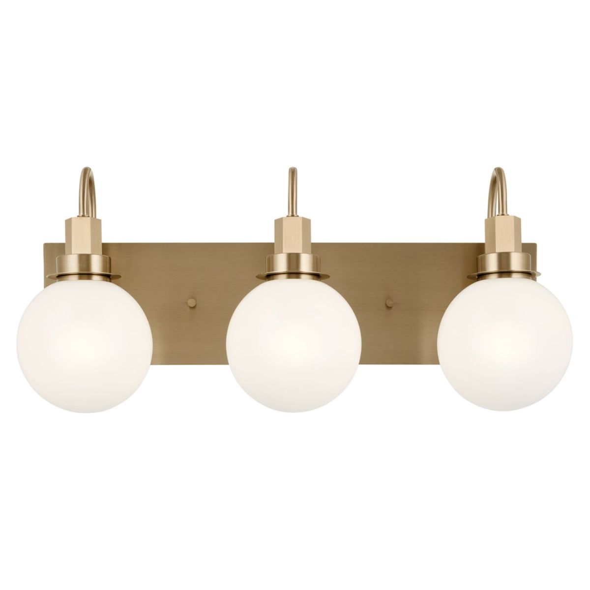 Hex 23 in. 3 Lights Vanity Light Champagne Bronze Finish - Bees Lighting