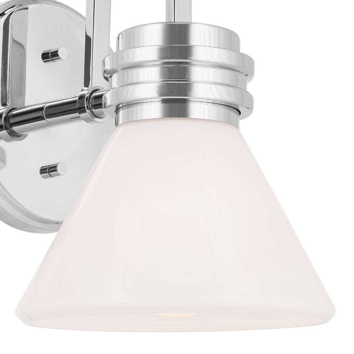 Farum 10 in. Armed Sconce Chrome Finish - Bees Lighting