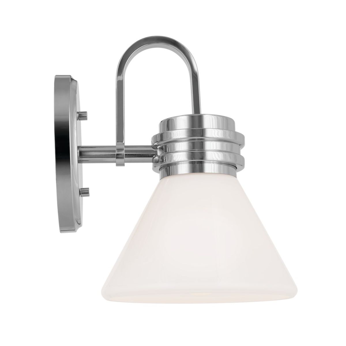 Farum 10 in. Armed Sconce Chrome Finish - Bees Lighting