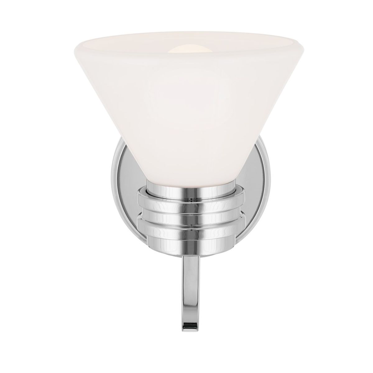 Farum 10 in. Armed Sconce Chrome Finish - Bees Lighting