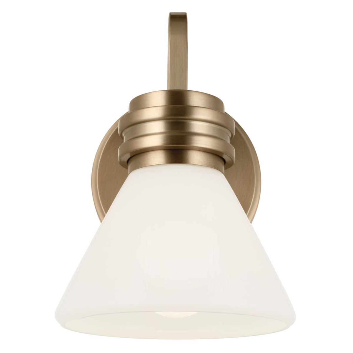 Farum 10 in. Armed Sconce Champagne Bronze Finish - Bees Lighting