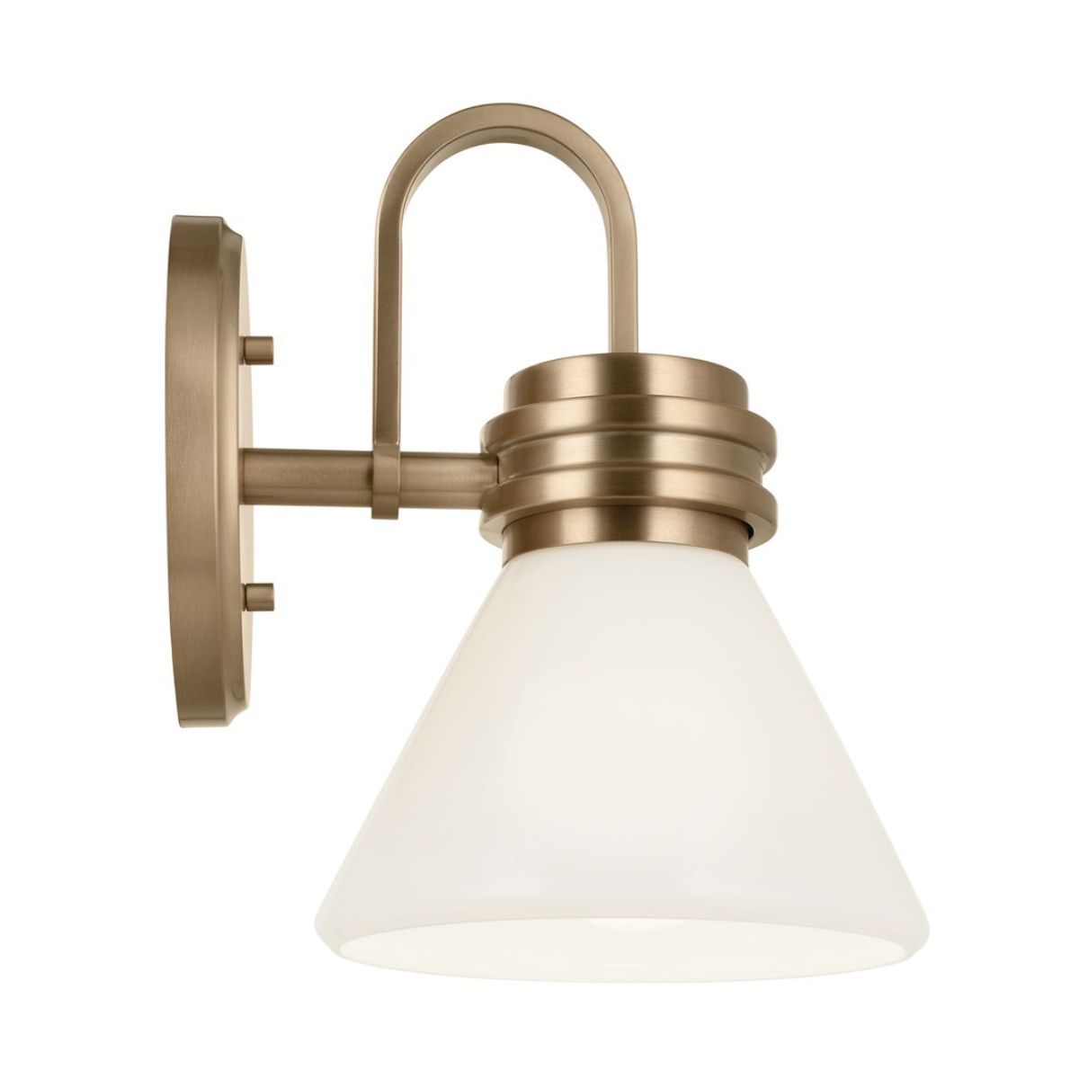 Farum 10 in. Armed Sconce Champagne Bronze Finish - Bees Lighting