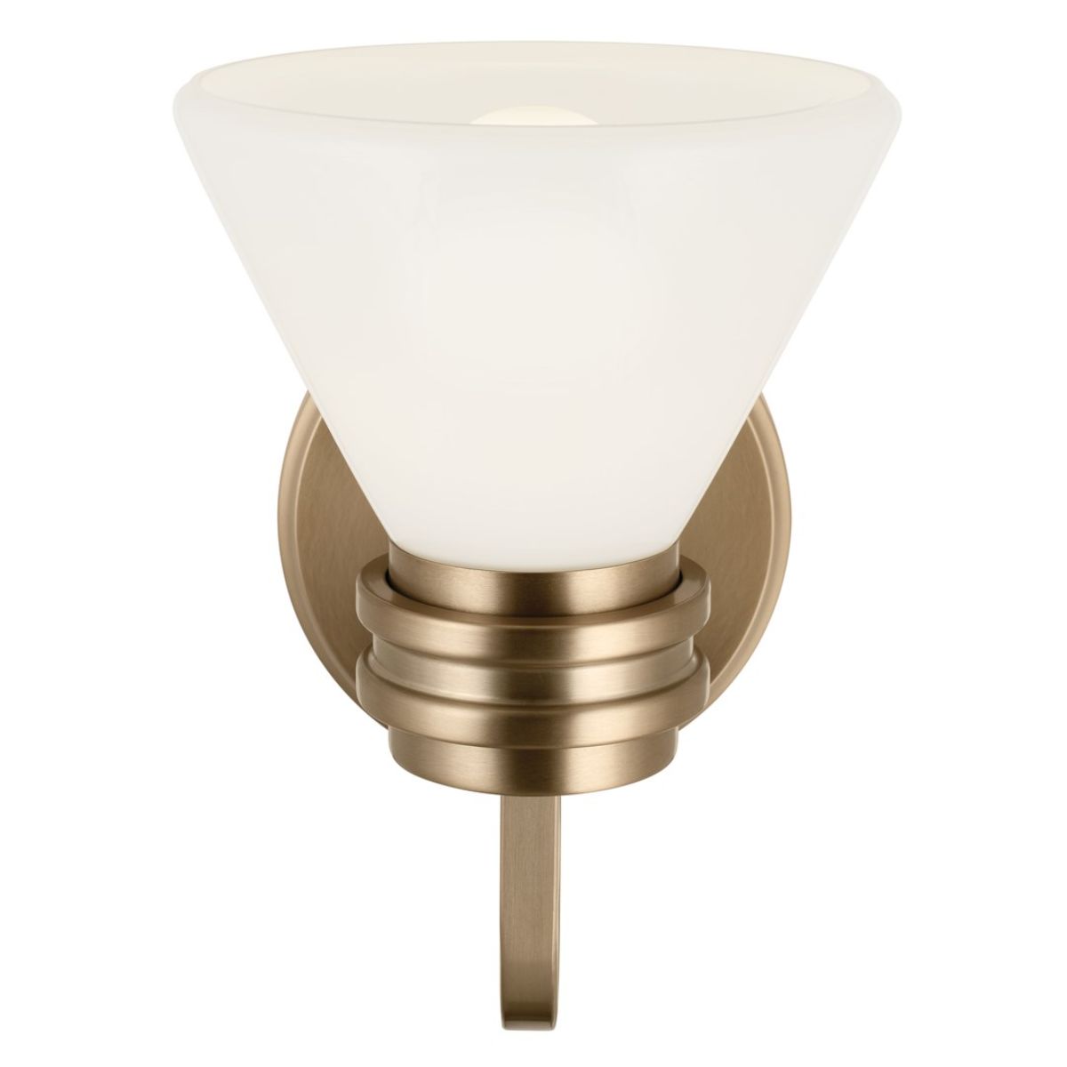 Farum 10 in. Armed Sconce Champagne Bronze Finish - Bees Lighting