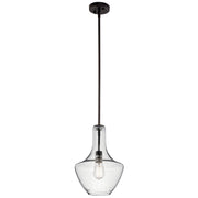 Everly 1-Light Bell Pendant Light - Bees Lighting