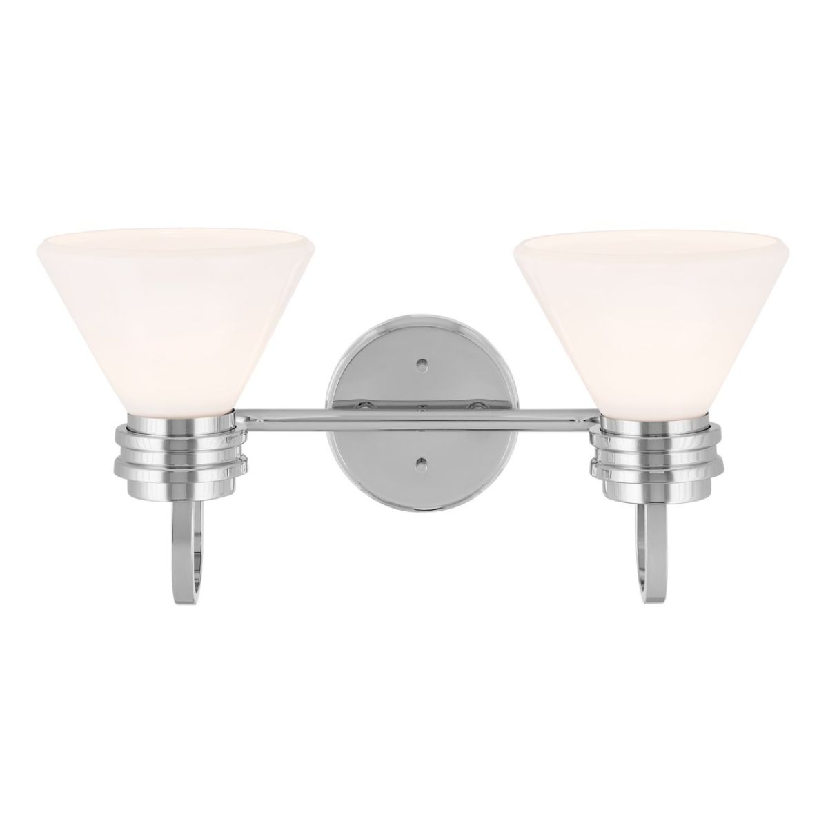 Farum 19 in. 2 Lights Vanity Light Chrome Finish - Bees Lighting