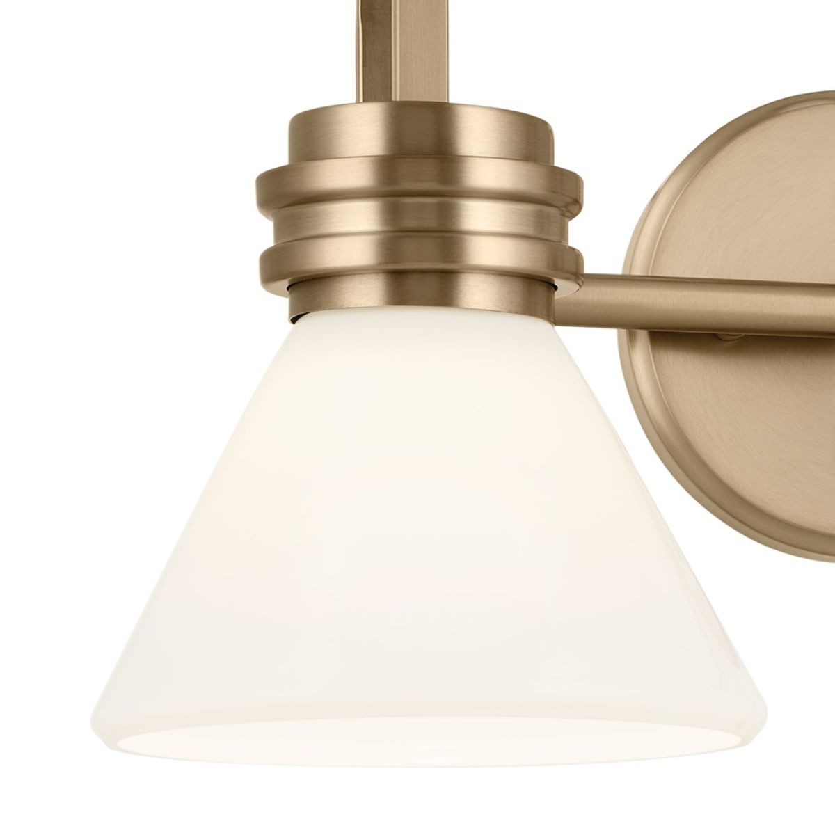Farum 19 in. 2 Lights Vanity Light Champagne Bronze Finish - Bees Lighting
