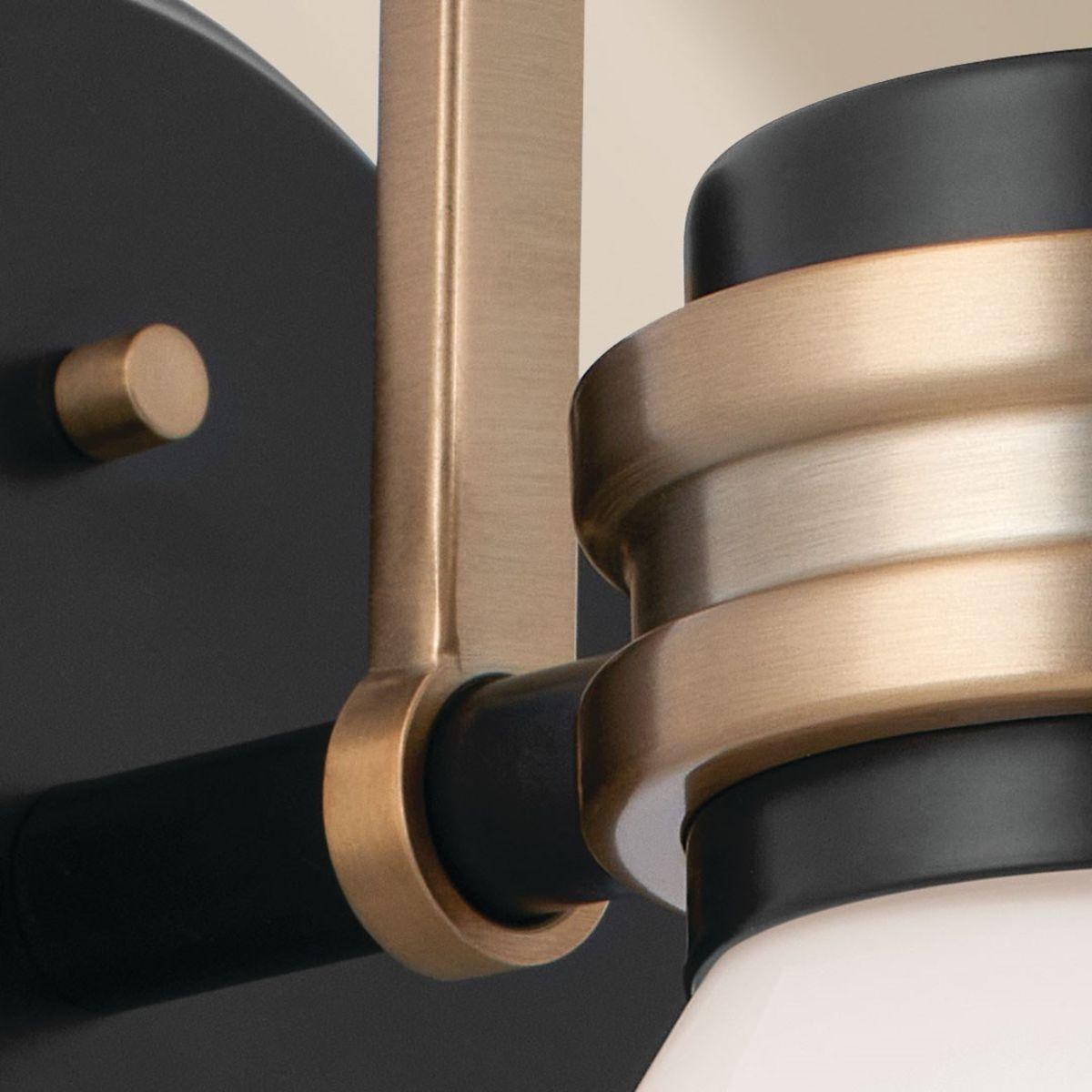 Farum 26 in. 3 Lights Vanity Light Black Finish - Bees Lighting