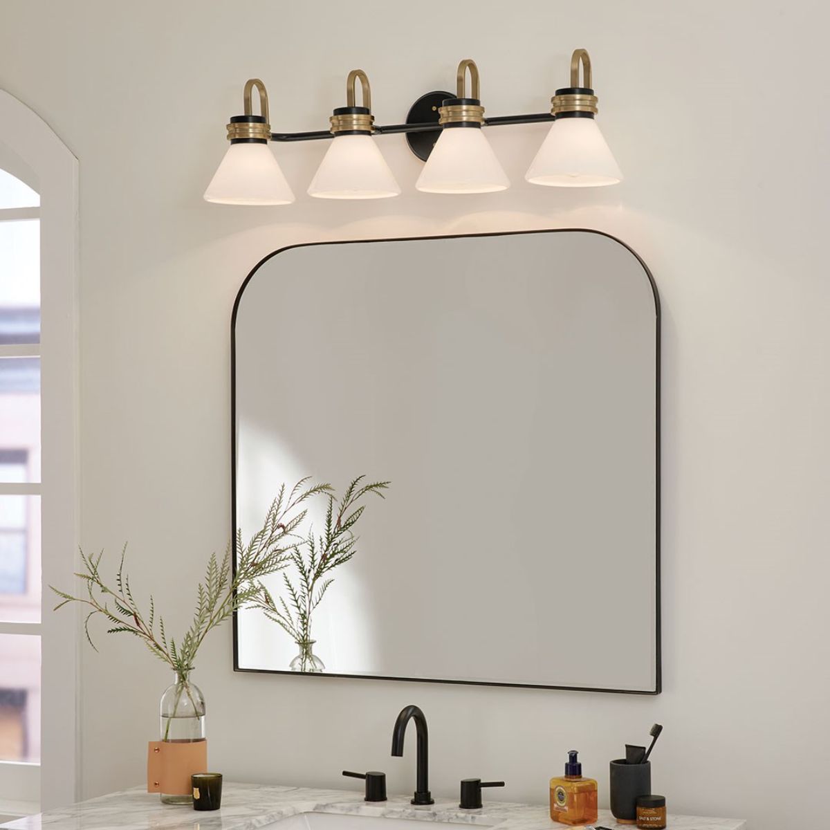 Farum 34 in. 4 Lights Vanity Light