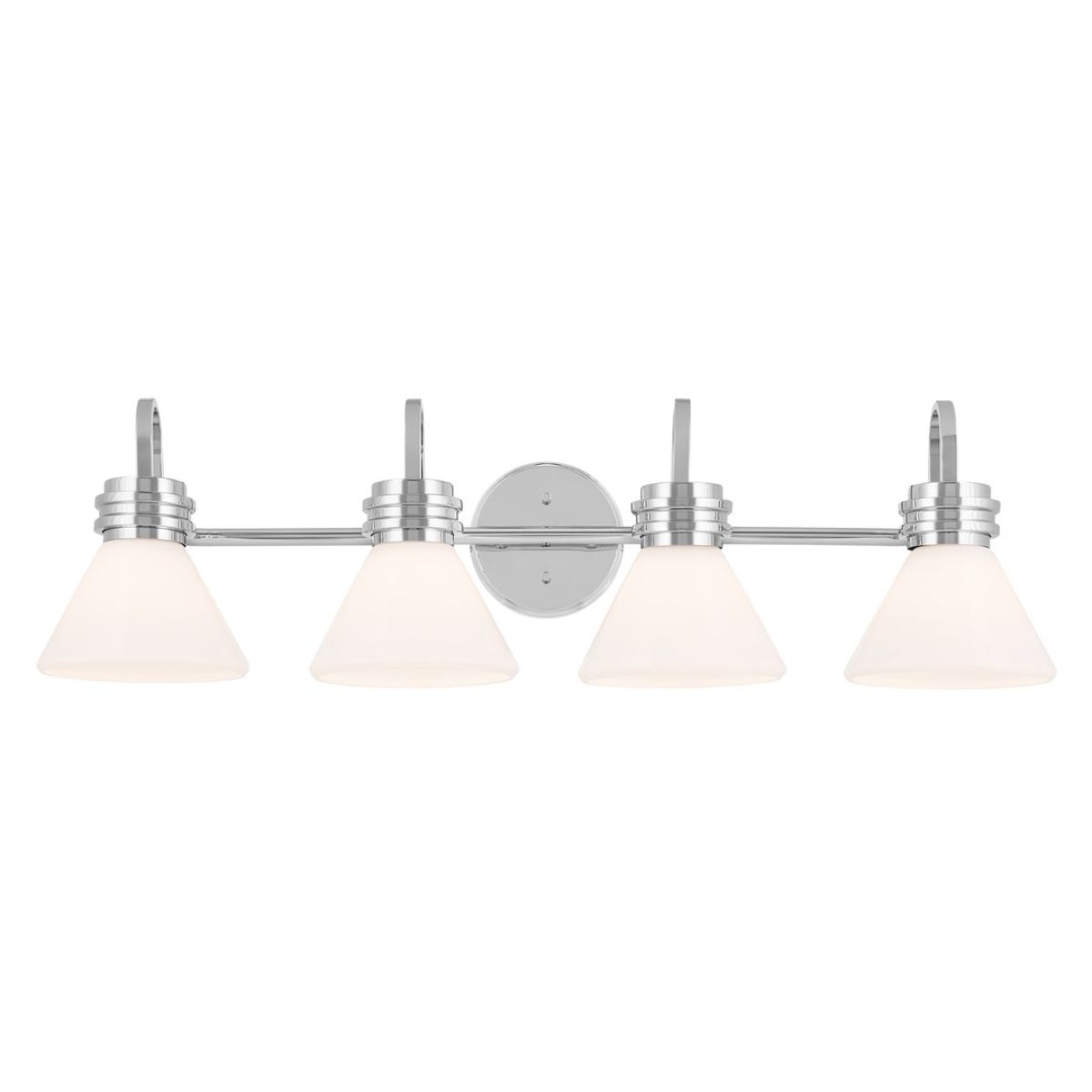 Farum 34 in. 4 Lights Vanity Light Chrome Finish - Bees Lighting