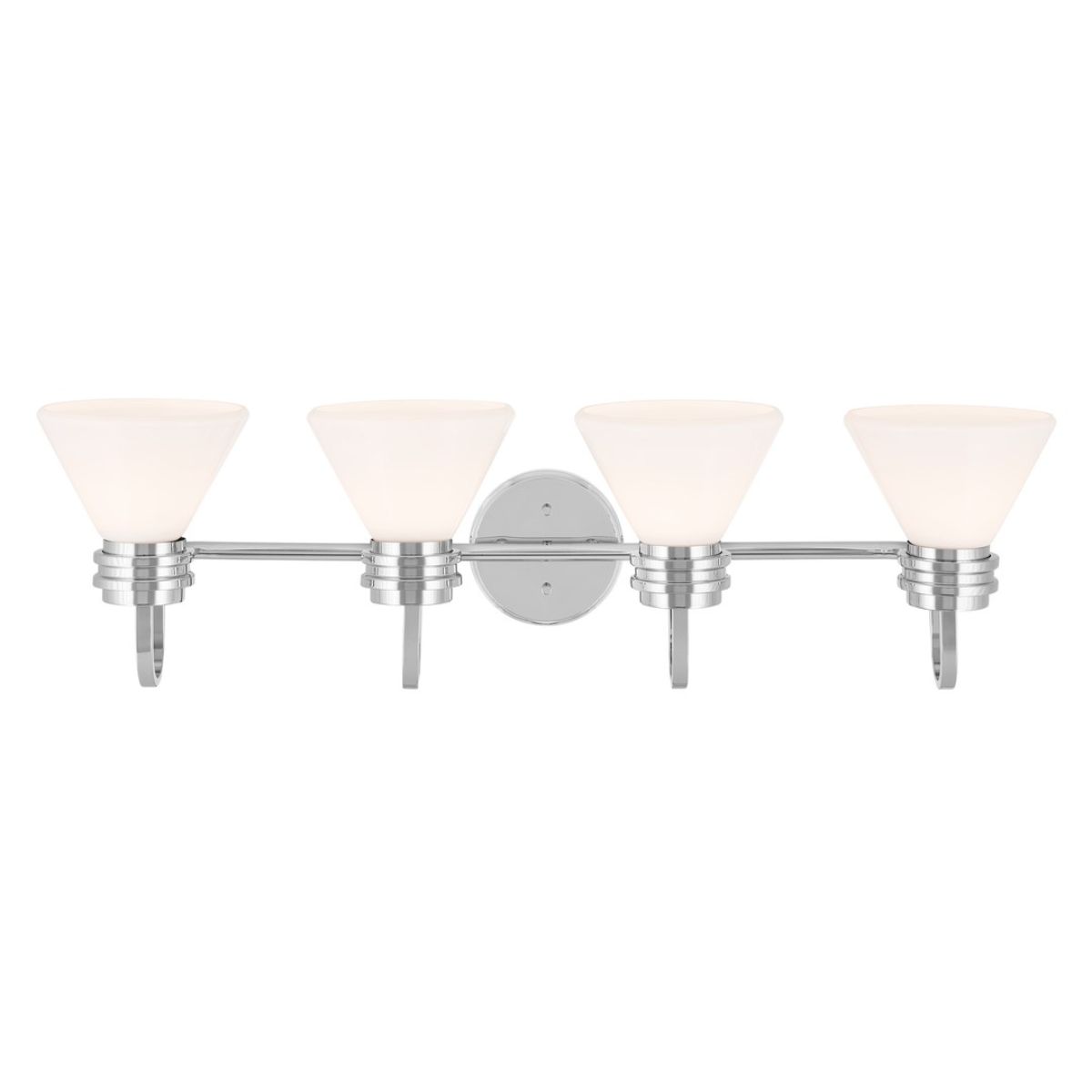 Farum 34 in. 4 Lights Vanity Light Chrome Finish - Bees Lighting